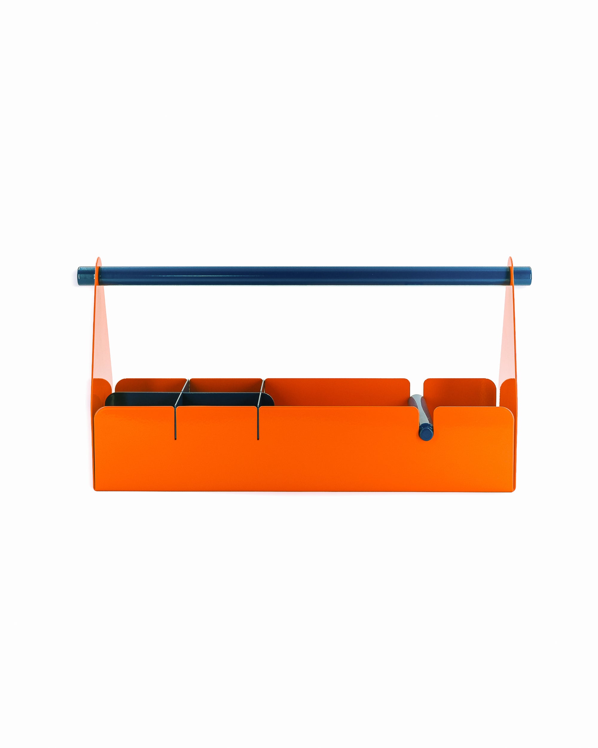 toolbox - orange / blue