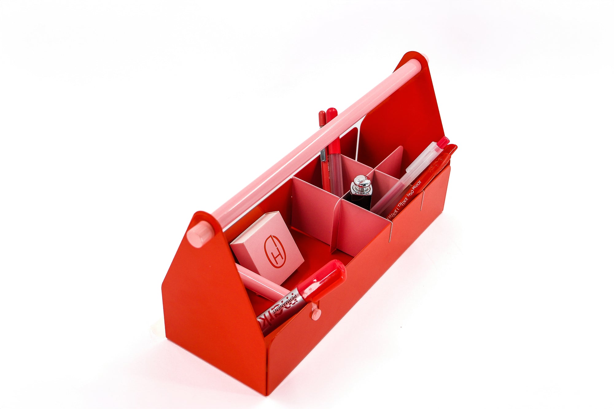 toolbox - red / pink